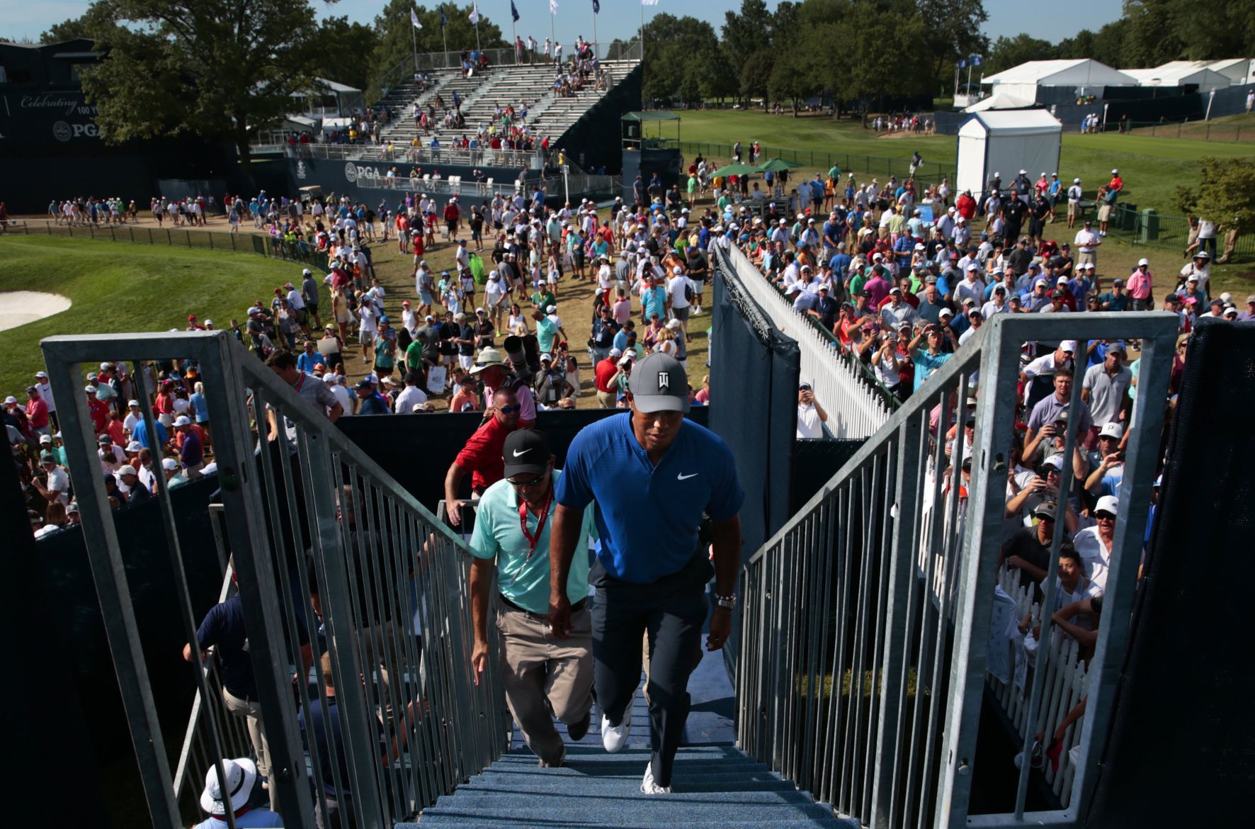 Practice day for 100th PGA Championship at Bellerive